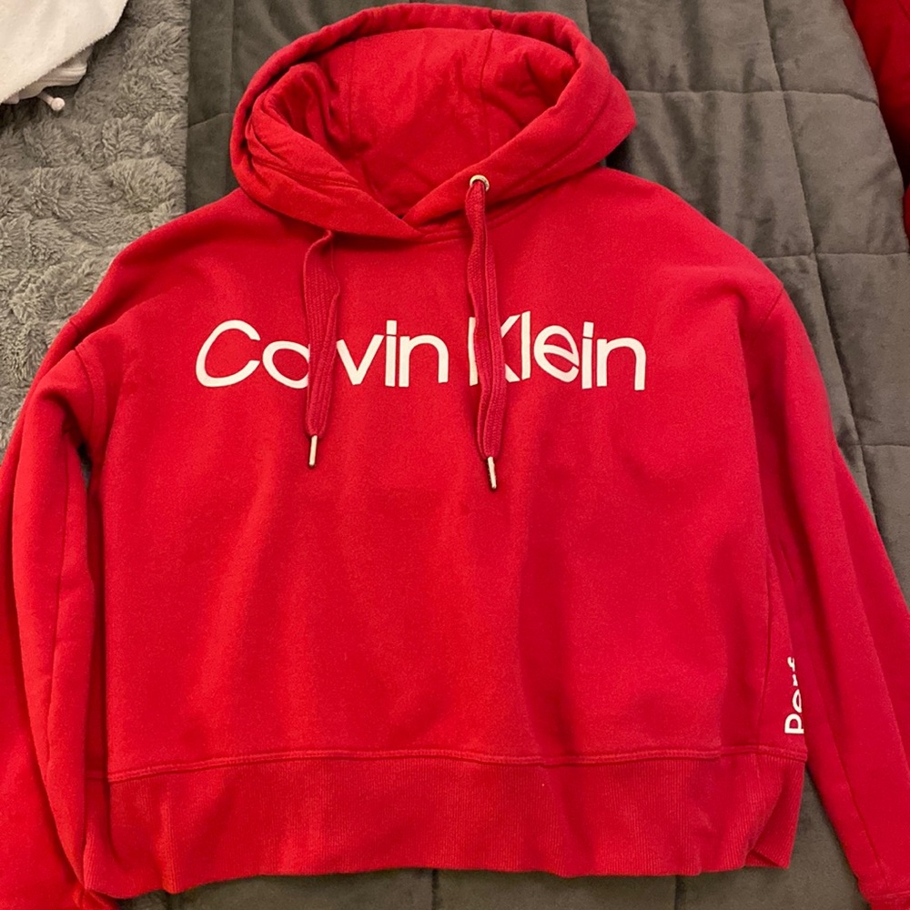 Calvin Klein cropped hoodie
